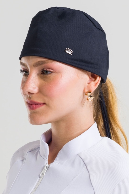 Touca Bandana Veneto Feminina - Preto