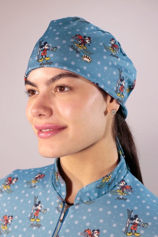 Touca Feminina Bandana Mickey Mouse Winter